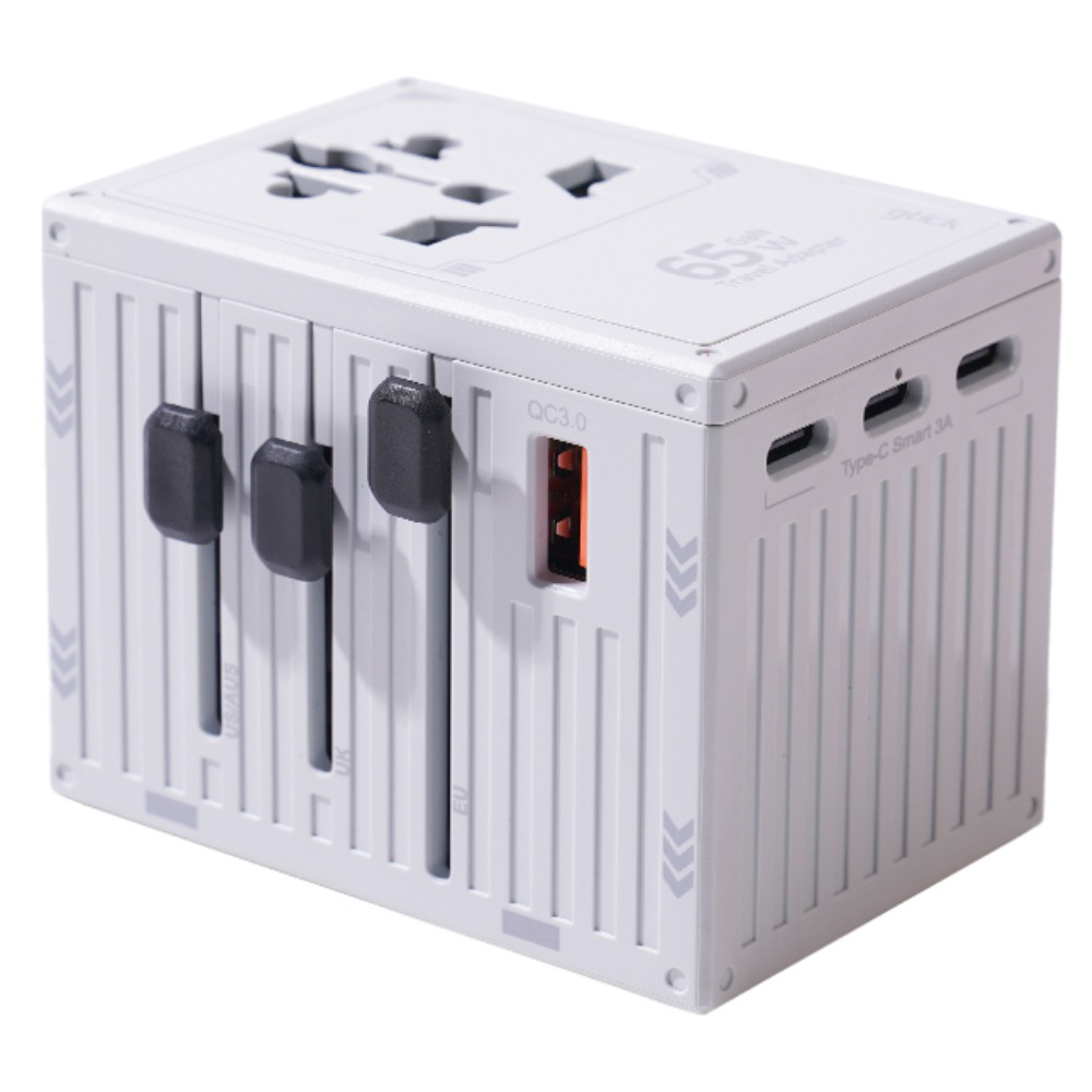 지클릭커 트래블 컨테이너 여행용 멀티 어댑터 PD65W 그레이 26,800원