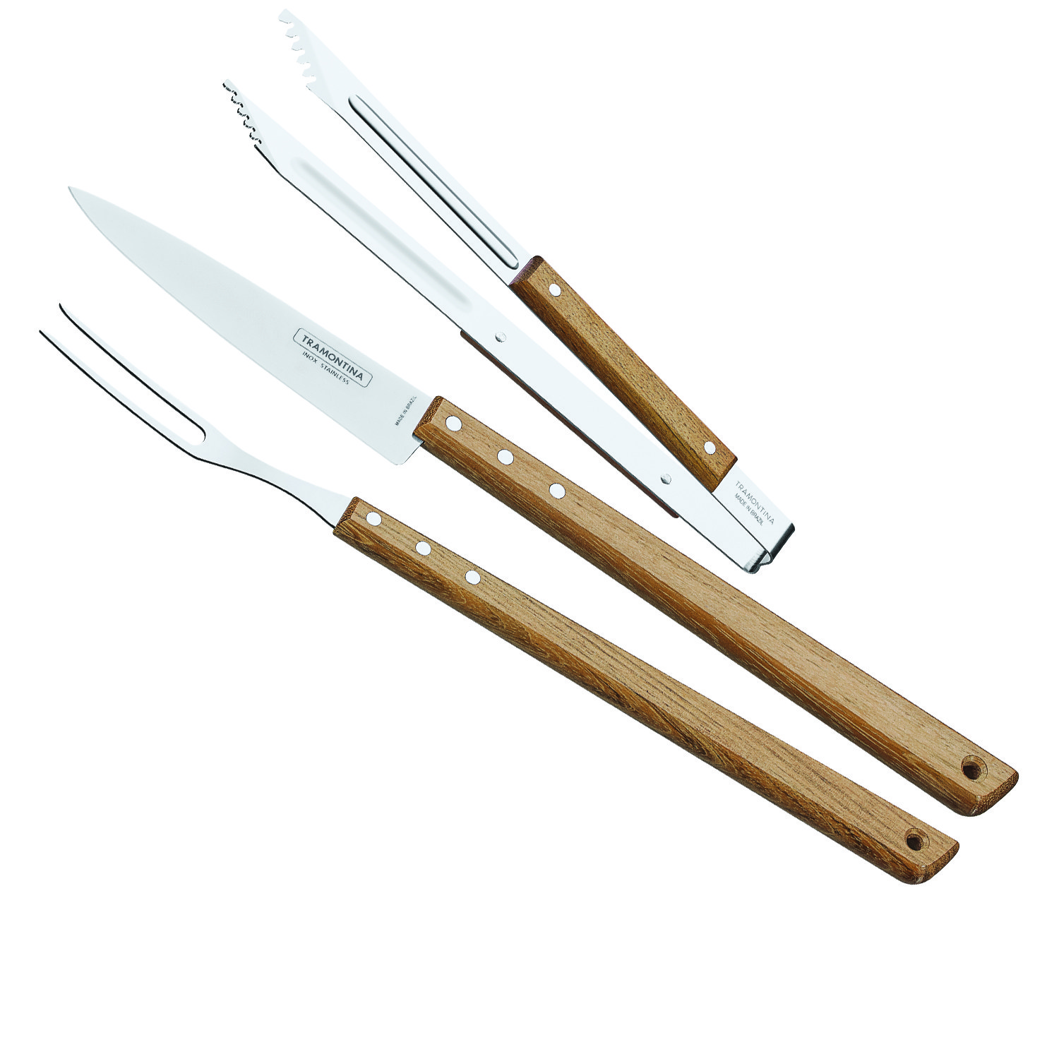 트라몬티나 바베큐구이용품 3종세트(클래식형) - 고기구이용 잡게, 카빙포크,카빙나이프 43,700원