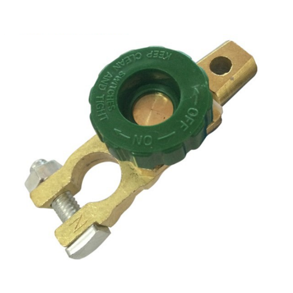 락모터스 자동차 배터리 킬스위치 6V-24V 125A 배터리전원차단기 킬스위치 터미널단자 밧데리차단기 차량용, 1개 990원