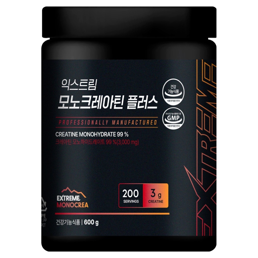 익스트림 모노크레아틴 플러스, 600g, 1개 29,900원