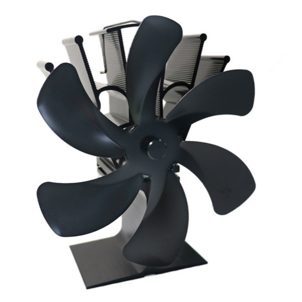 우리다운 캠핑 난로 무동력팬 에코팬 5엽 6엽, 블랙, 골드, 레드 46,800원