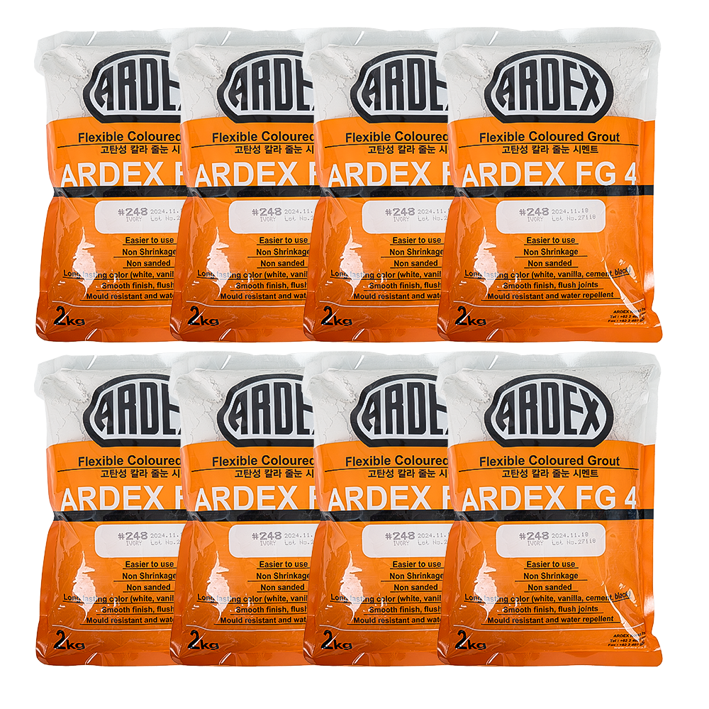 아덱스 줄눈 시멘트 타일 고급 인테리어 FG4 2kg 아이보리, 8개 60,000원