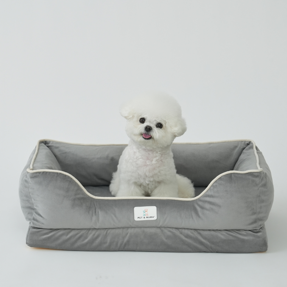 강아지 방석 스펀지 쿠션 분리세탁 가능 미끄럼방지 애견 침대  중형견 소형견 겸용 푹신한 반려동물 펫방석 33,000원