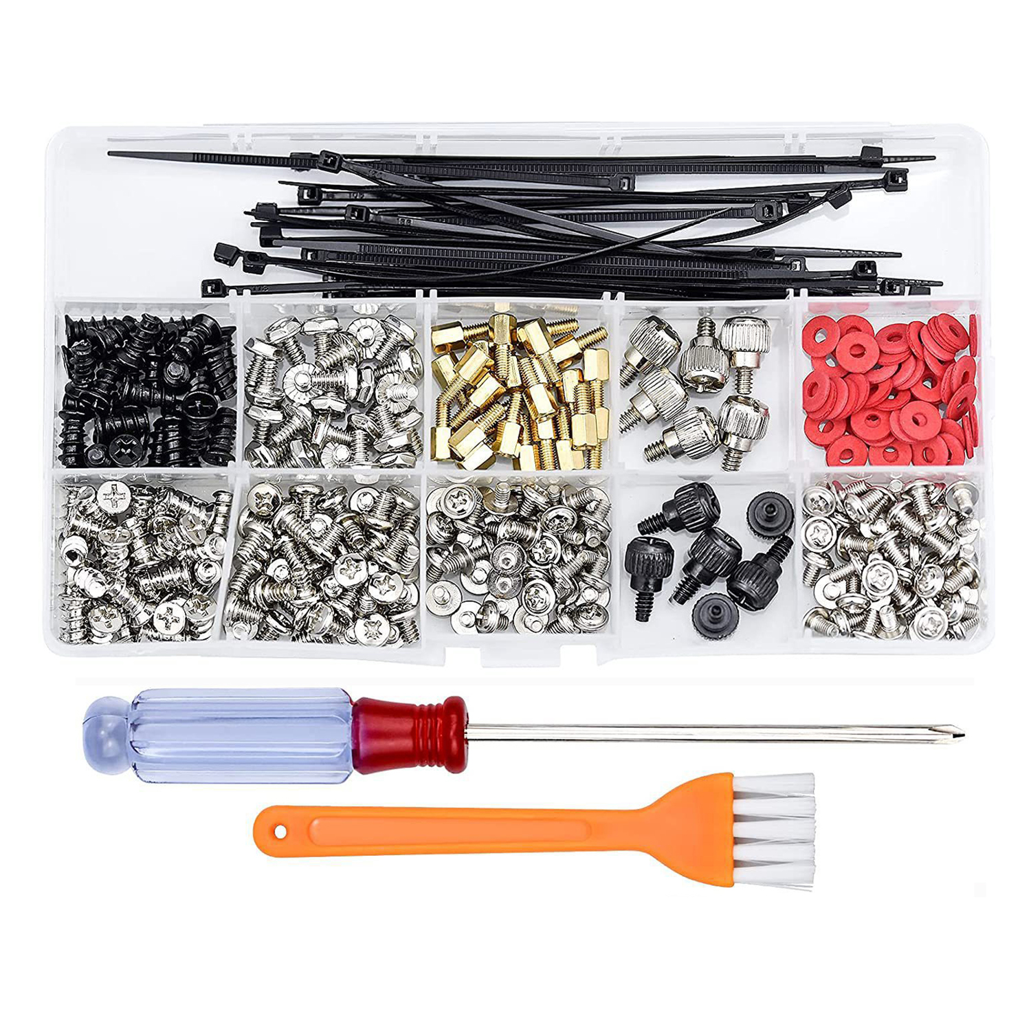 코히모 컴퓨터 볼트 PC 조립 나사 332p 세트 4W381, 1세트 8,500원