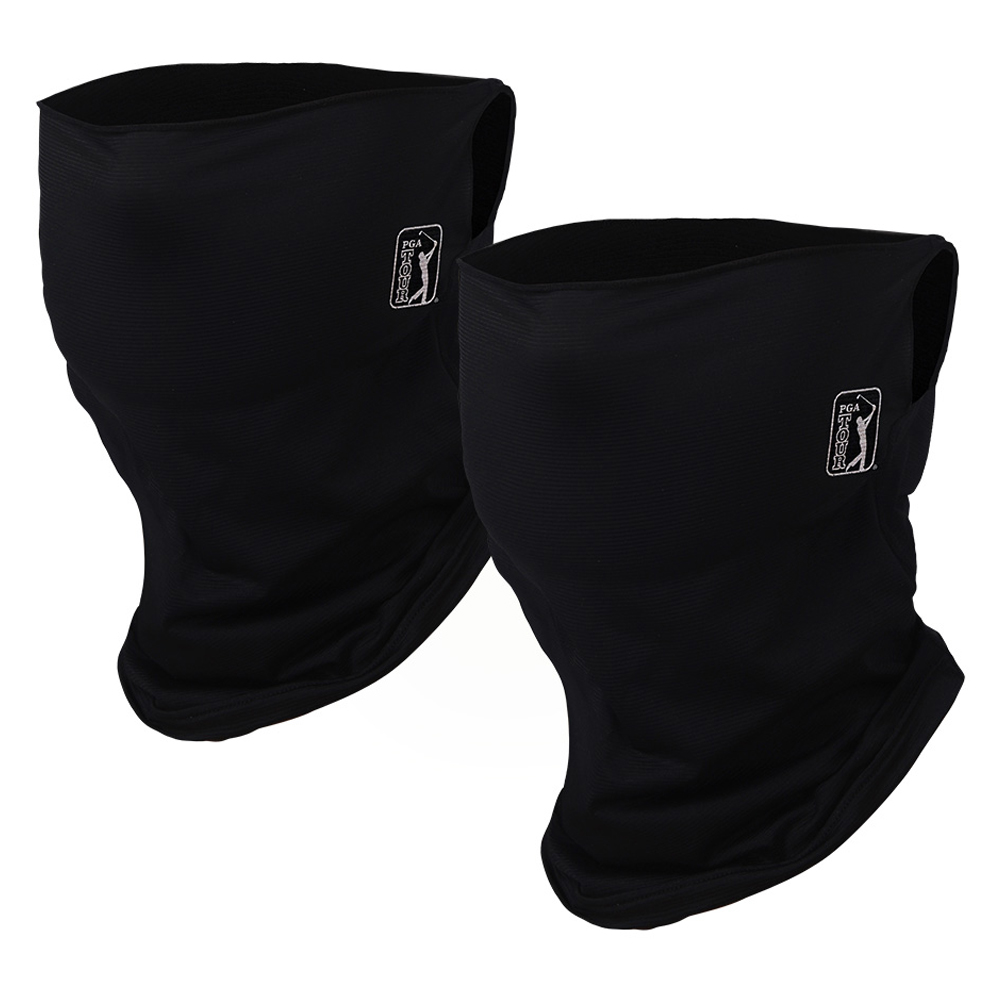 PGA투어 챔피언십 남녀공용 쿨링 자외선차단 마스크 2P 세트, 블랙, 1세트 12,880원