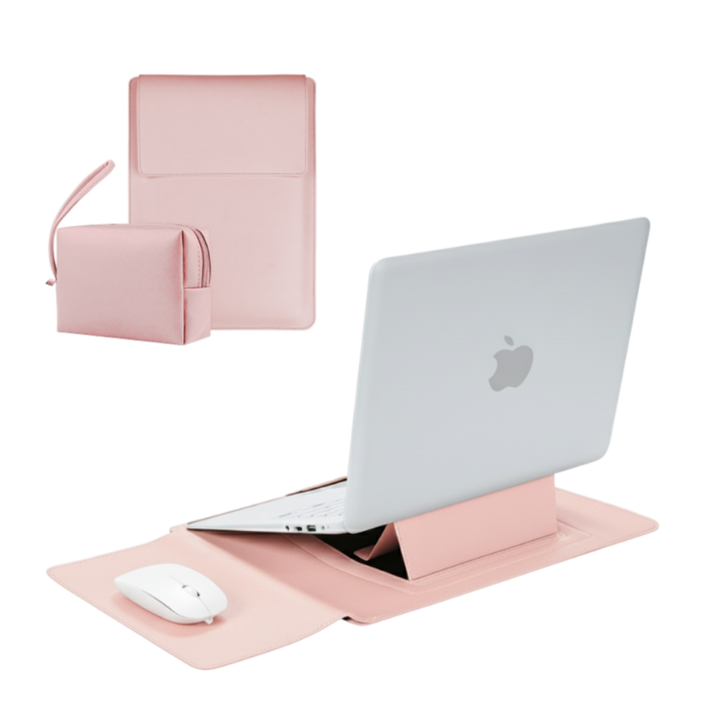 조이제이 LG그램 갤럭시북 그램 맥북 노트북 파우치, 로즈 핑크, 현재가 19,100원