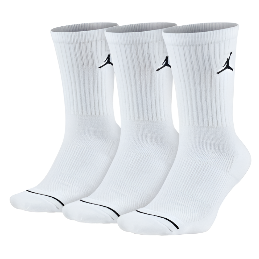 나이키 조던 에브리데이 쿠션 장목 삭스 DX9632-100 3켤레 1팩, 화이트, 1세트 10,900원