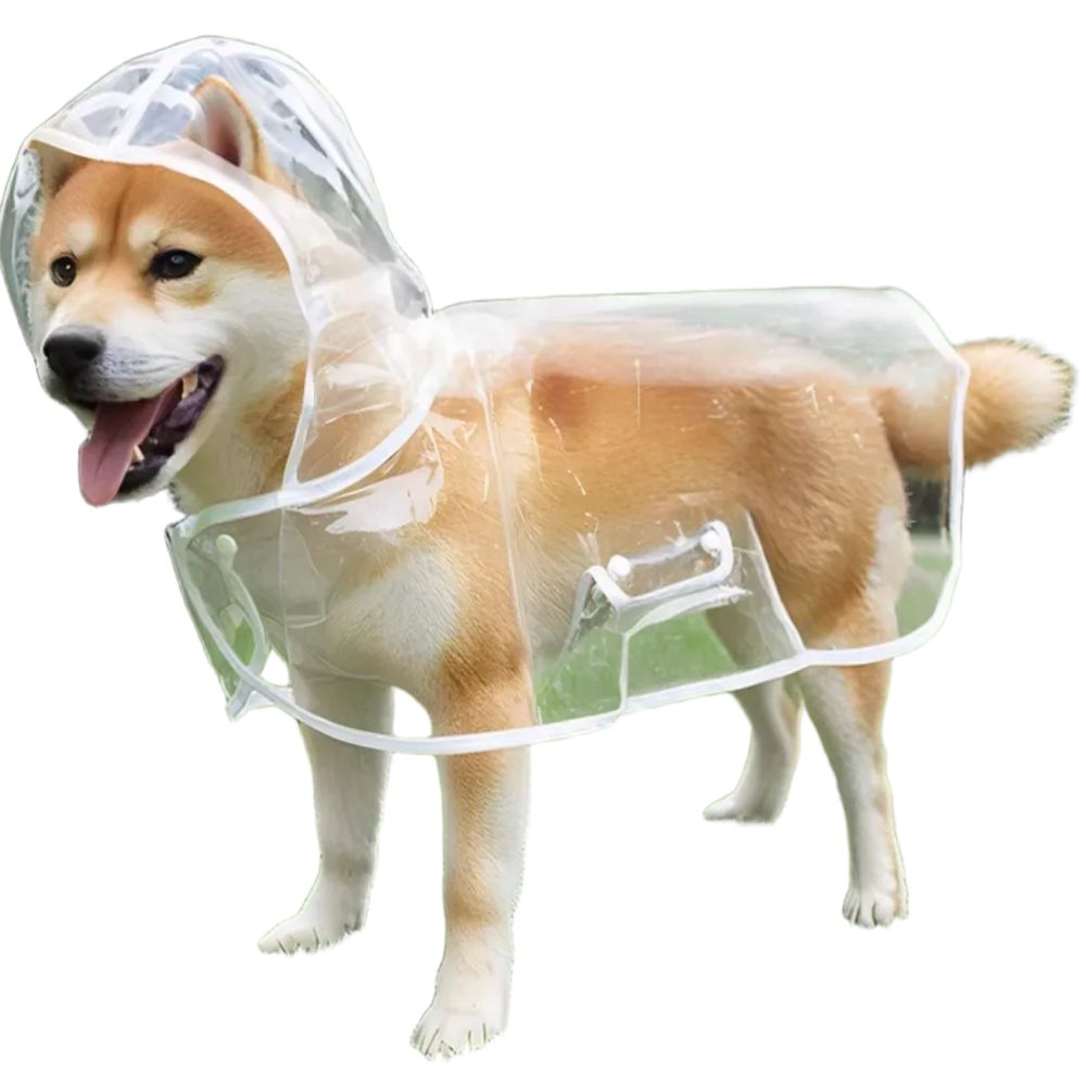봉식스토어 중형견 대형견 강아지 투명 우비 비옷 레인코트 7,500원