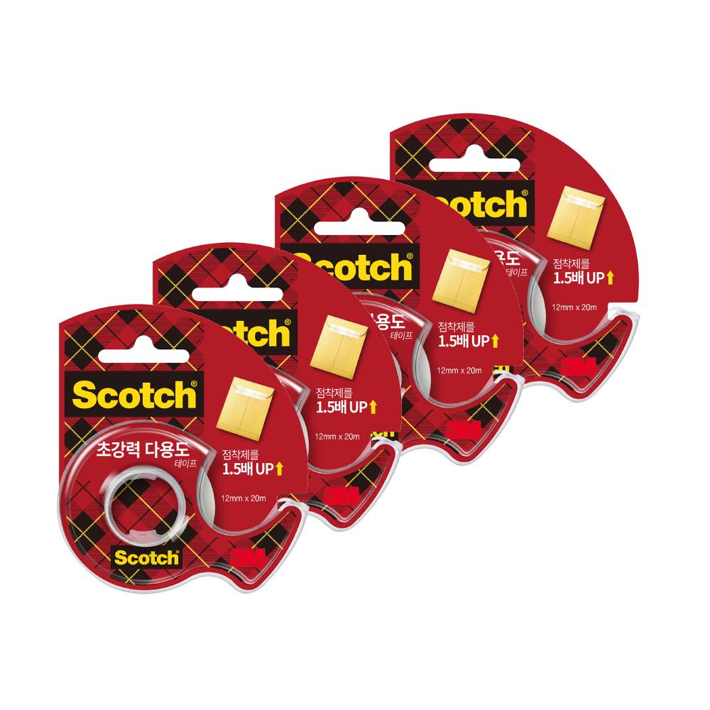 스카치 초강력 다용도 테이프 디스펜서 12mm x 20m 11,000원