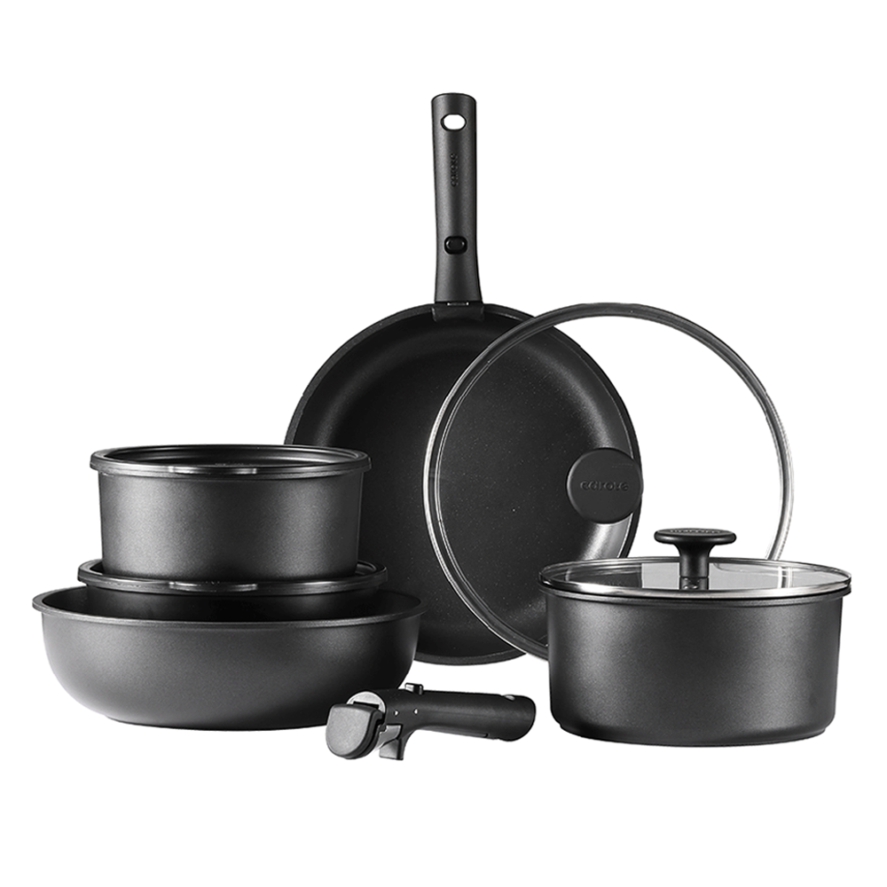 카로트 인덕션 탈부착 냄비 프라이팬 세트 11개 128,000원