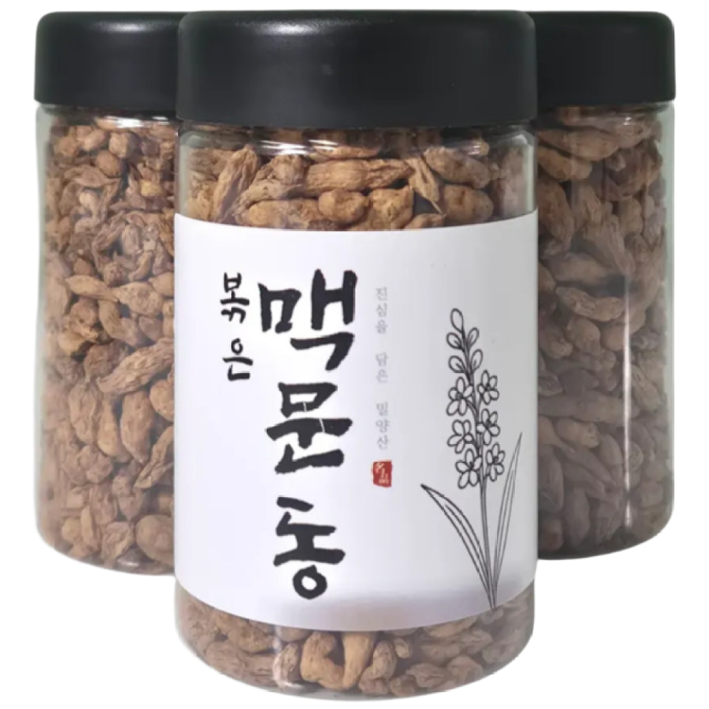 귀한 국산 밀양의 볶은 맥문동 원물, 1개, 120g 24,900원