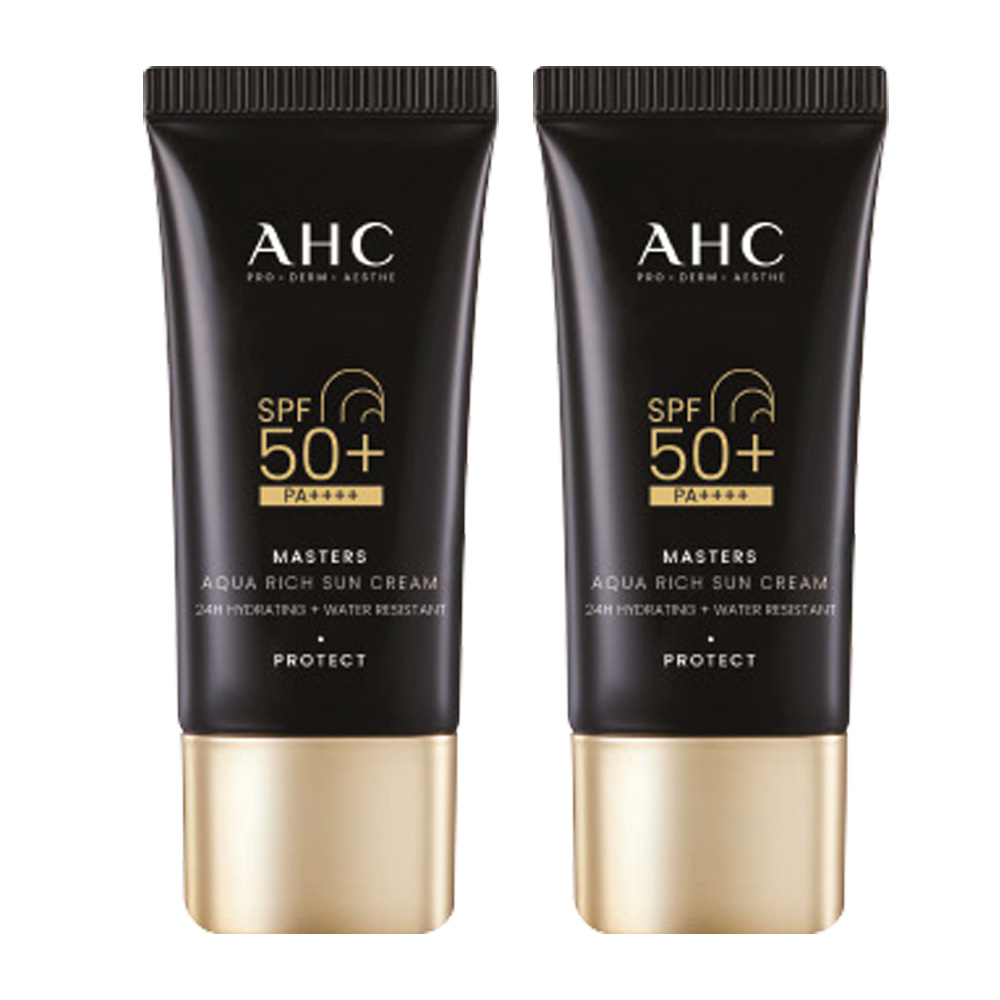 AHC 마스터즈 아쿠아 리치 선크림 SPF50+ PA++++ 15,800원