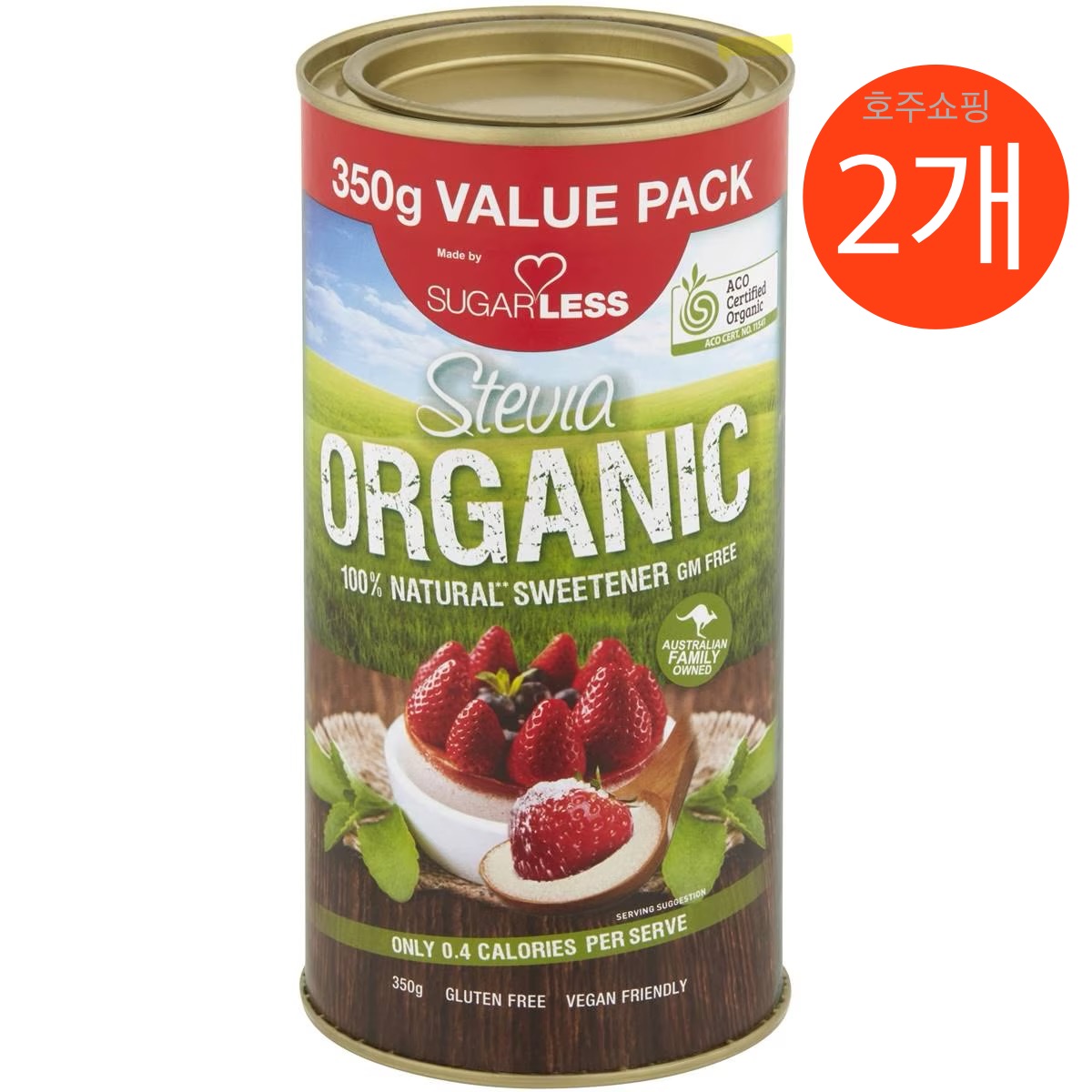 당뇨 환자가 먹는 설탕 어스리아 100% 유기농 인증 스테비아 350g Earthia Organics, 2통, 350g 46,070원