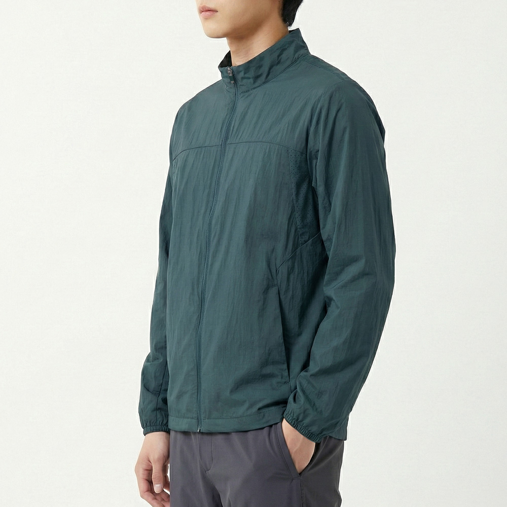 <김영주스포츠> 남성 집업 바람막이 점퍼_초경량 나일론 프리플로우 38,470원