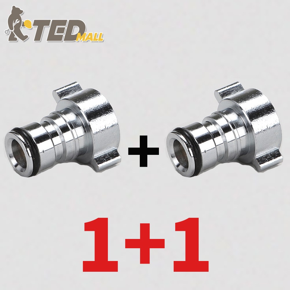 [TED MALL 1+1] 국산 세탁기 수도꼭지 신주 황동 커플링 커플러 커넥터 4,490원