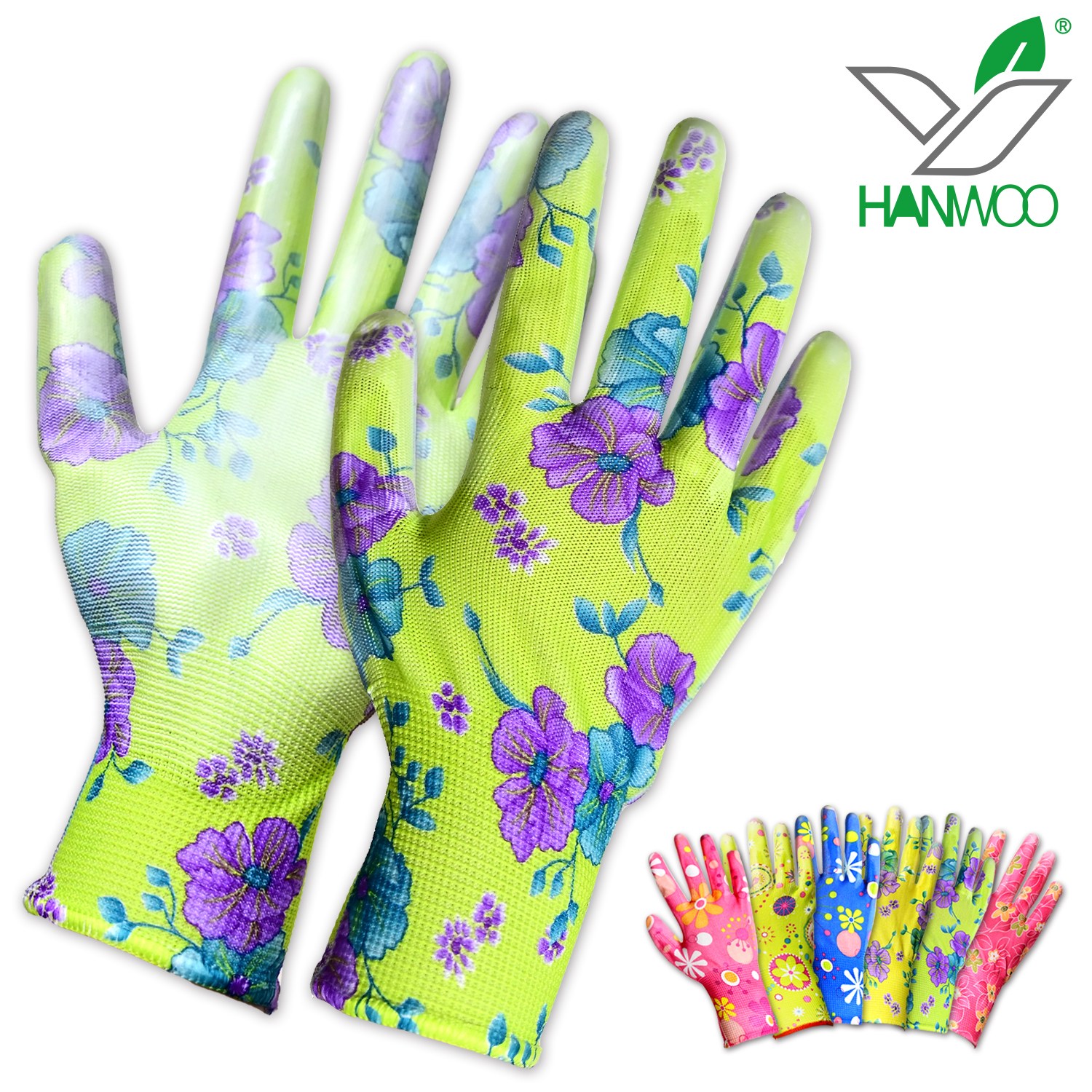 한우 꽃 PU코팅장갑 원예 가드닝 제조 정밀 포장 다목적 작업용 8,800원
