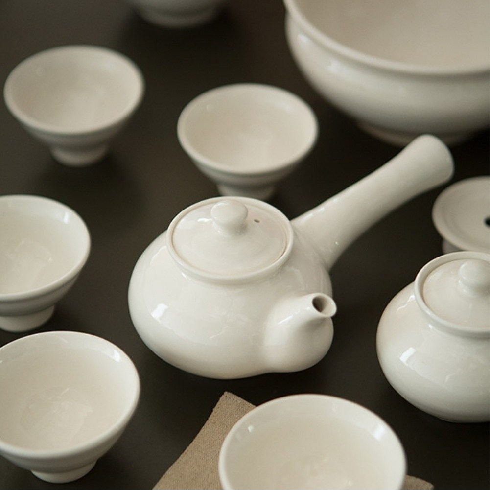 이천도자기 미색 5인 다기 풀세트 전통 찻잔 선물용 다기잔 집들이 다도세트 99,000원