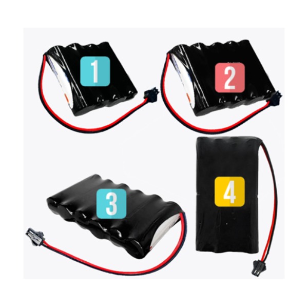 [NI-CD 충전지]RC카용 배터리 600mAh 4.8V 6V 7.2V 모음 장난감 자동차 밧데리 4,000원