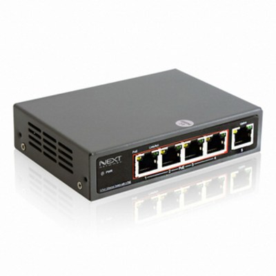 기가비트 5포트 Extender POE스위칭허브 NEXT-POE6005F 67,000원