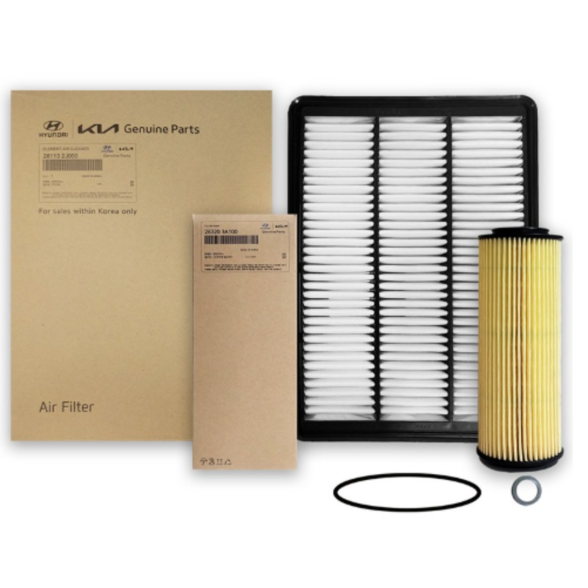 더뉴 모하비 3.0 디젤 16-19년식 순정엔진오일 3종세트, 8L, 1개 98,040원