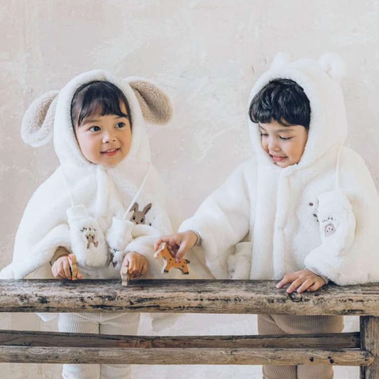 쿵스쿵스 극세사 아기망토 아기띠워머 아기 블랭킷 후드담요 바람막이 케이프 39,900원