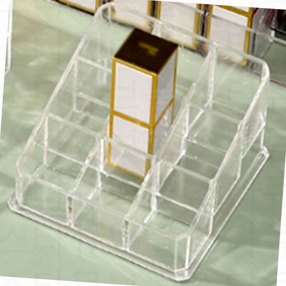 택배왔어요 립스틱 정리대 아크릴 투명 립계단식 정리함 9구 24구 36구 메이크업 수납함 5,630원
