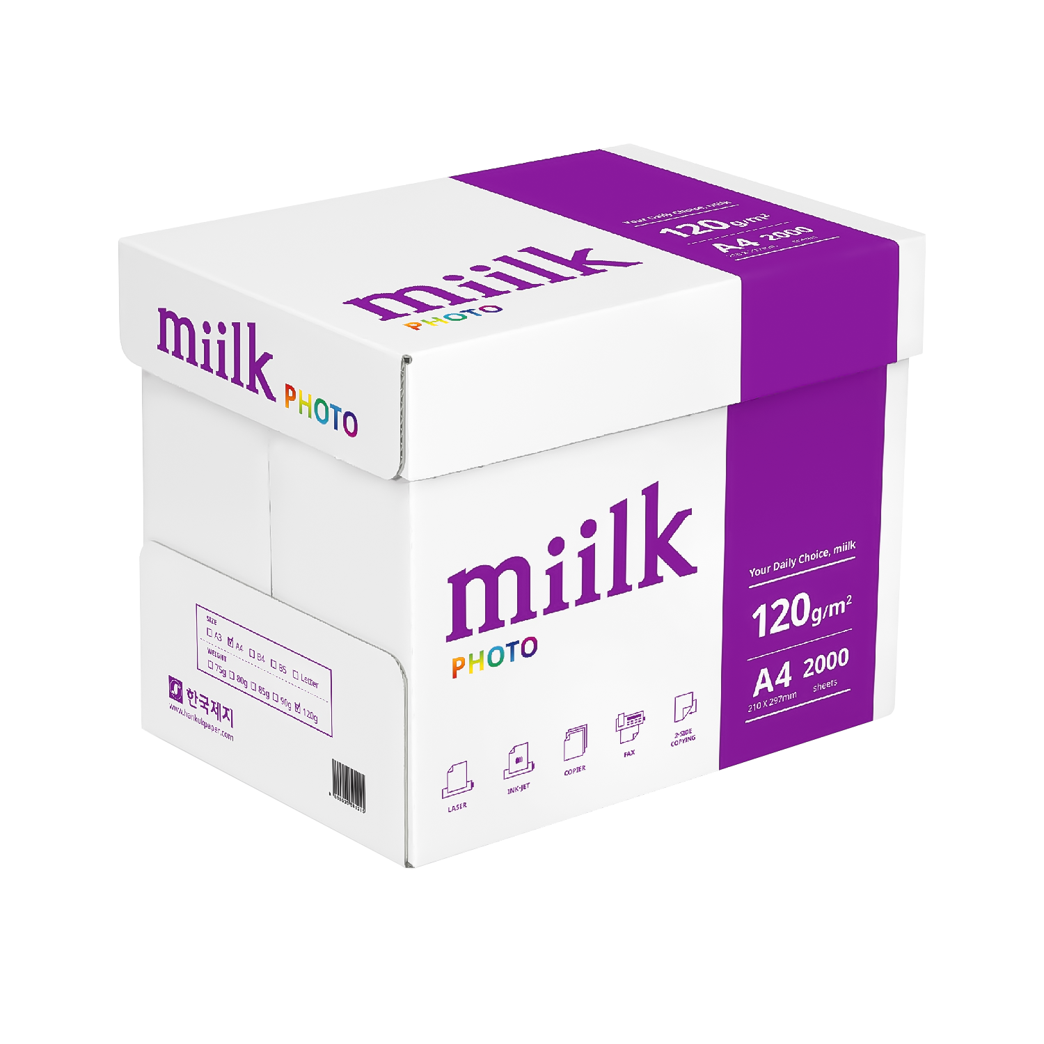 miilk 포토 복사용지 120g 40,590원