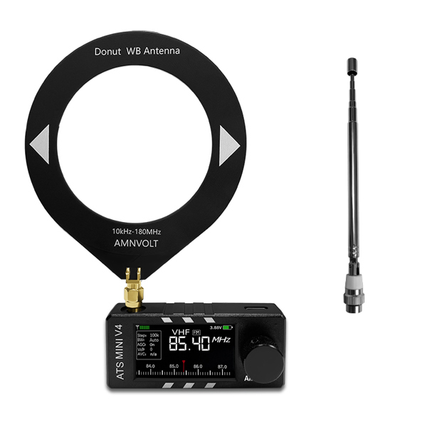 호환 AMNVOLT V4 ATS MINI SI4732 올 밴드 DSP 라디오 FMAMSSBLSBUSB 수신기 내장형 하이-제이 헤드폰 앰프 59,370원