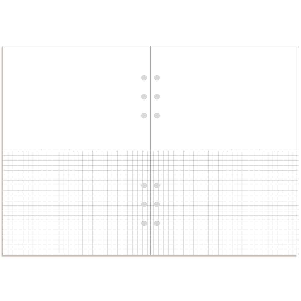 데이스테이션 6공 A5 25절 바인더 리필 먼슬리 플래너 6,000원