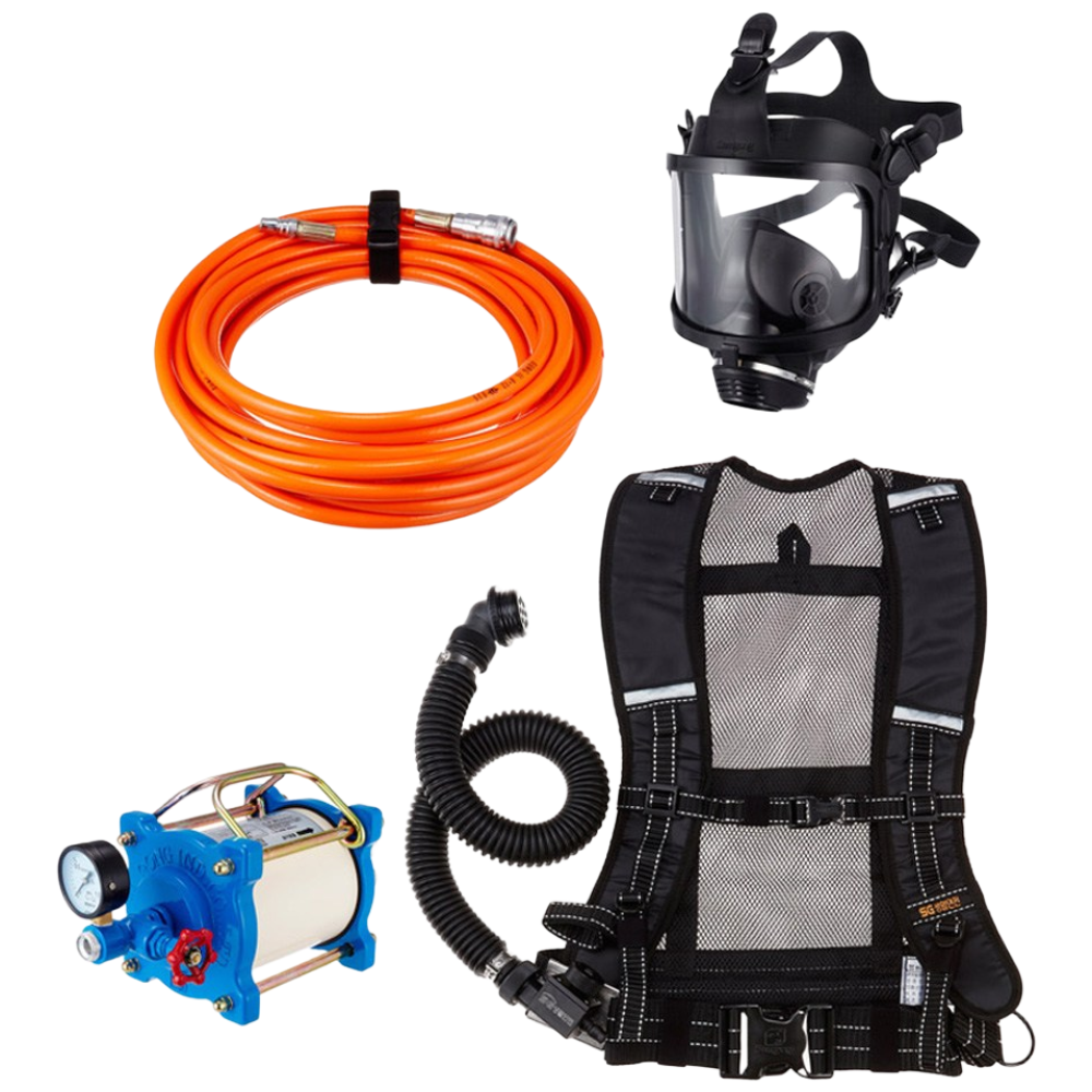 [SG생활안전] 송기마스크(일정유량형) AL-5100/4C / 1인용세트 / 컴프레서별도, 1개 1,092,880원