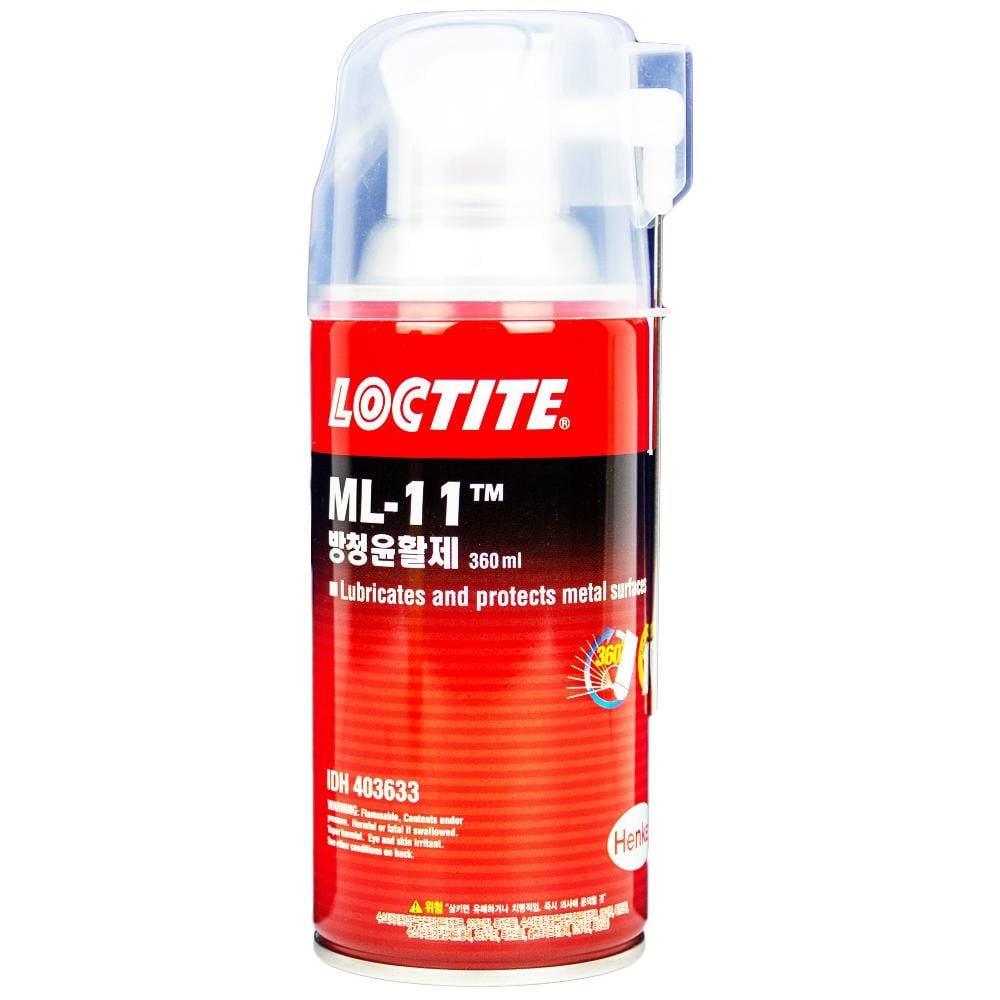 록타이트 ML-11 360ml 방청 윤활제 기름때 세척(1014) 1(개) 단일상품 4851 EA 11,300원