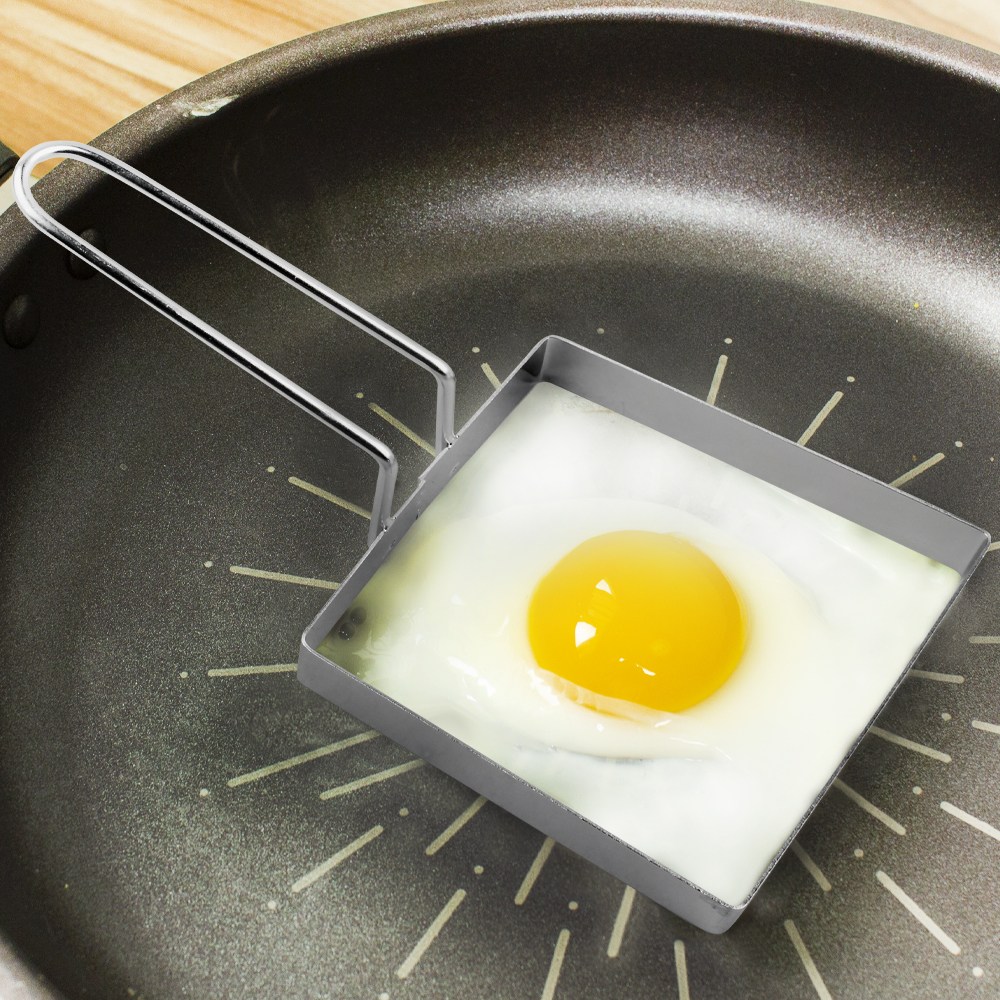 스텐 사각 계란틀 에그 달걀 도시락 샌드위치 토스트 만들기 모양 틀 7,000원