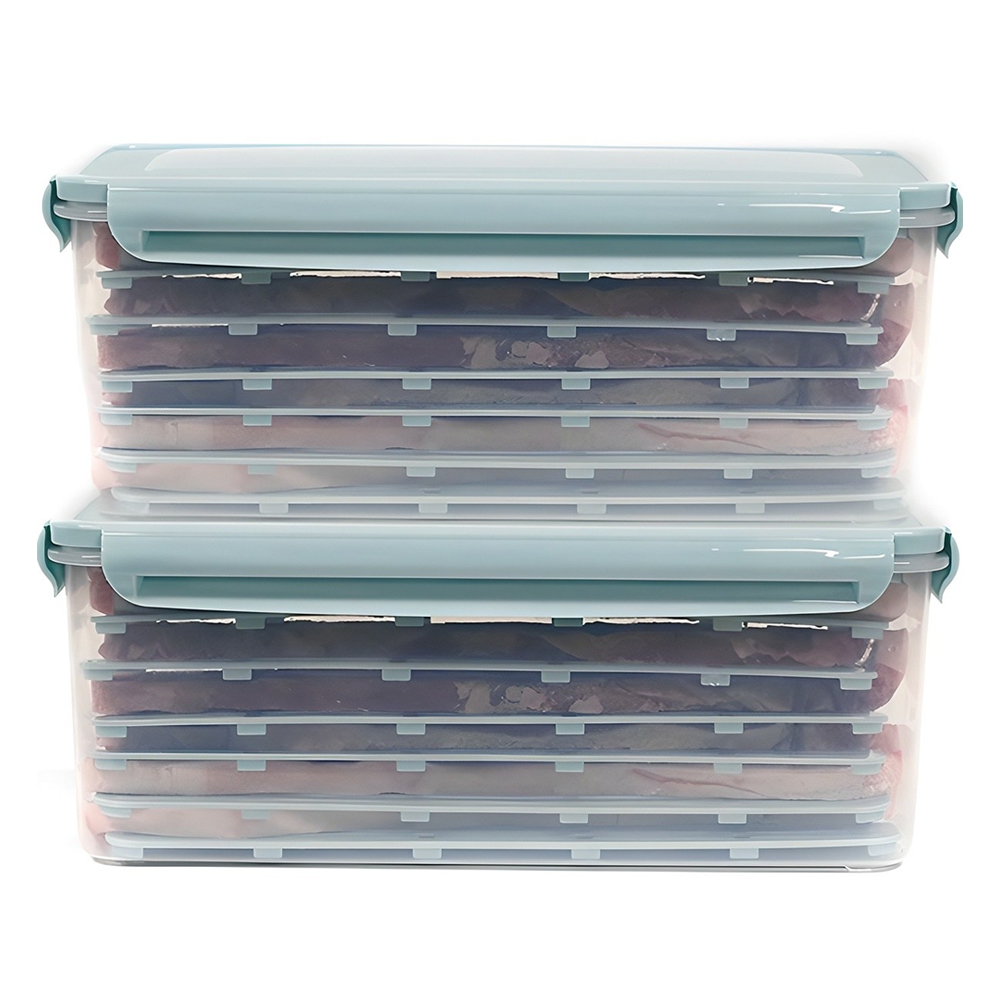 나누담 냉동 삼겹 생선 보관 트레이 용기 3L, 현재가 17,000원