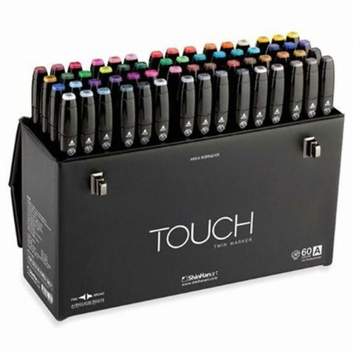 터치 트윈 마카 A세트, 60색, 1세트 135,300원