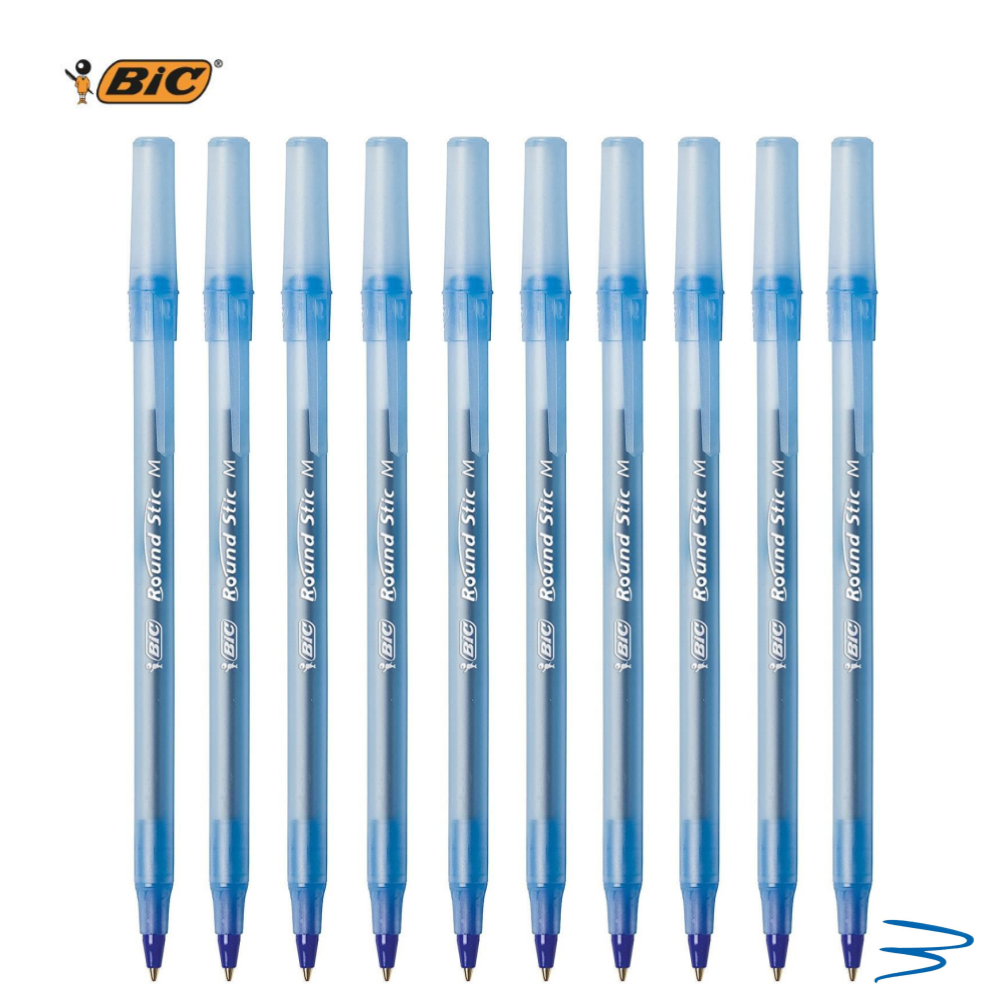 BIC 빅 라운드 스틱 볼펜 (1.0mm) 10개입 9,680원