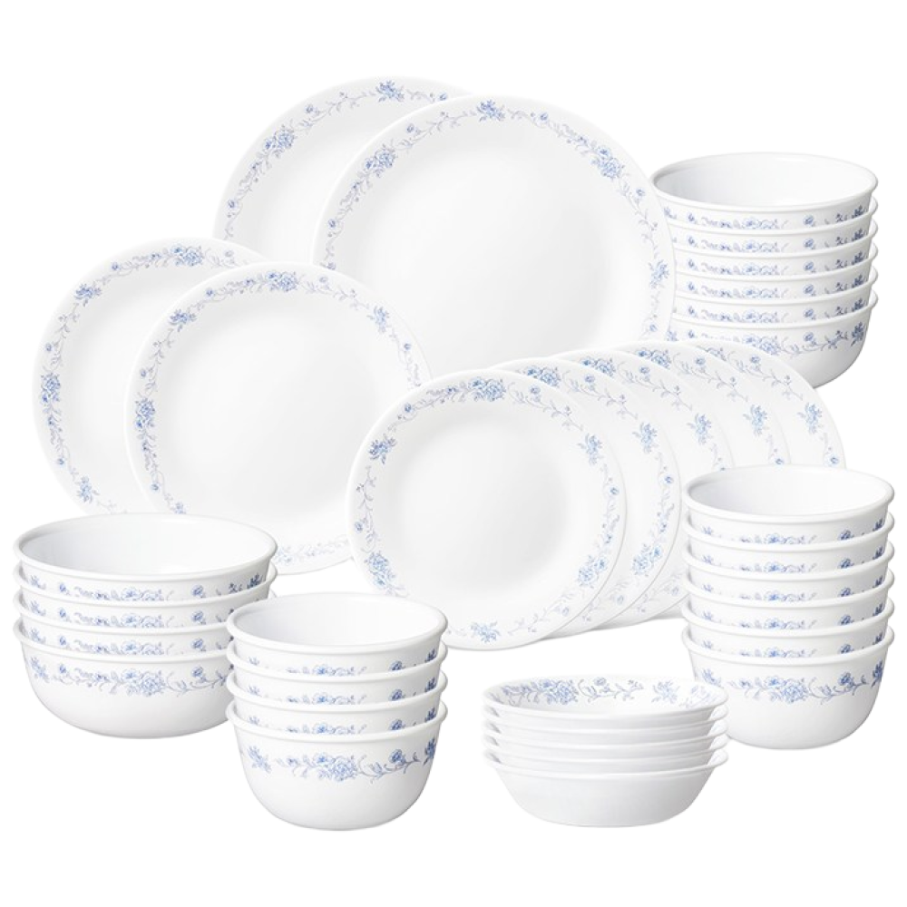 코렐 프렌치 블루 10인 한국형 식기세트 34p 360,000원