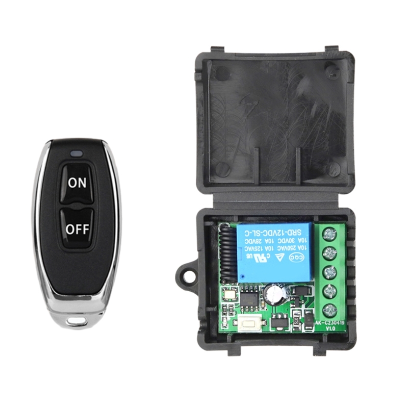 DC12V 10A 단일 채널 릴레이 모듈 수신기 무선 리모컨 스위치 10,280원