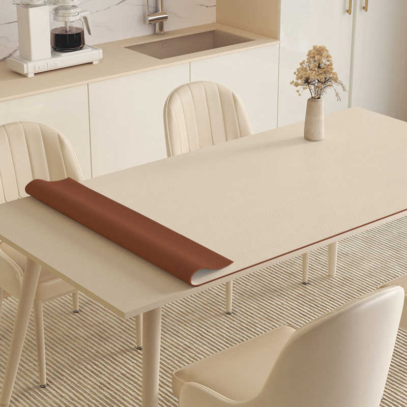 Alemon 양면 가죽 방수 식탁보  테이블 매트 21,400원