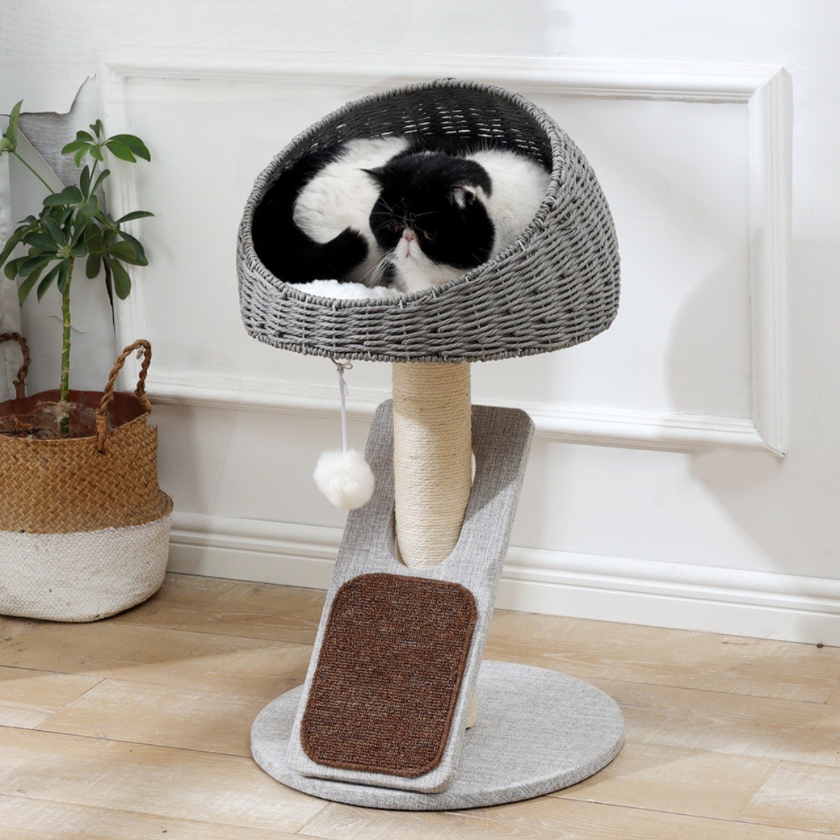 칠시 고양이 스크래쳐 바스켓 캣타워 A타입 75,810원