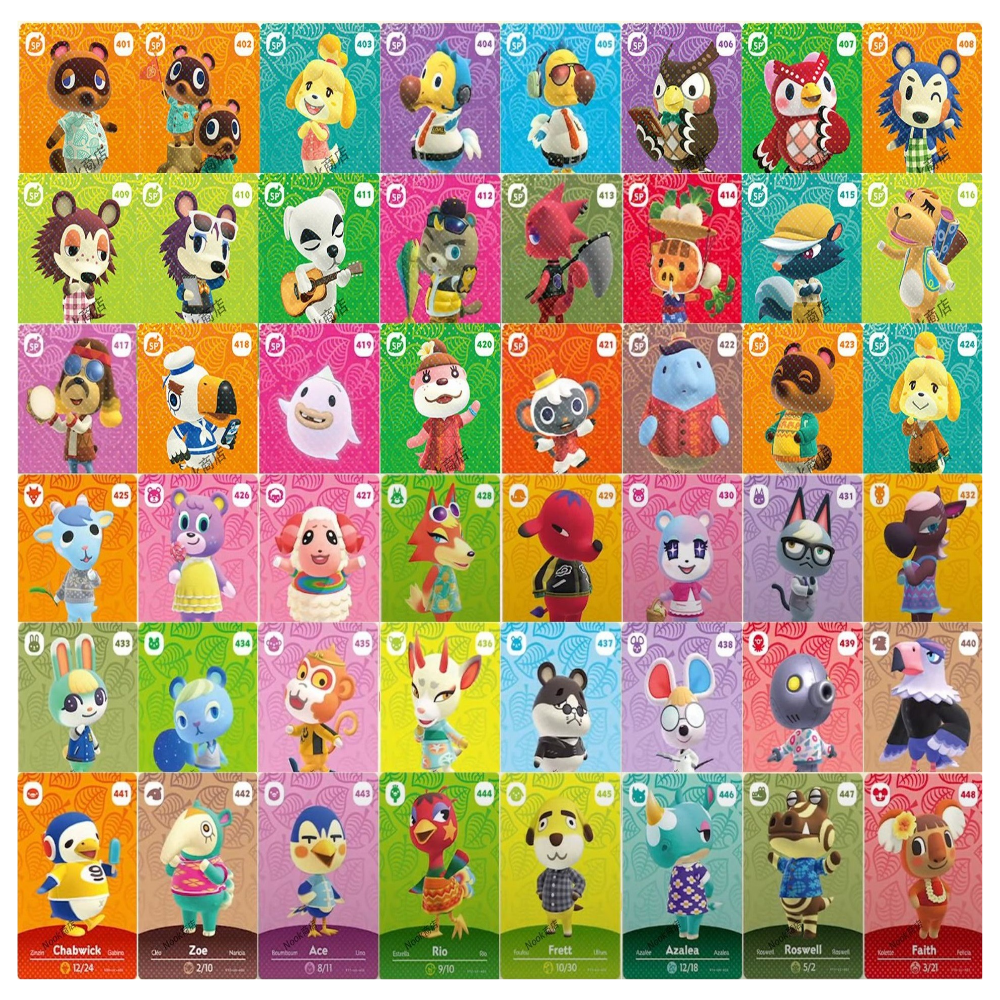 닌텐도 스위치 동물의 숲 3.0 업데이트 5탄 48종 카드 한글판 25,900원