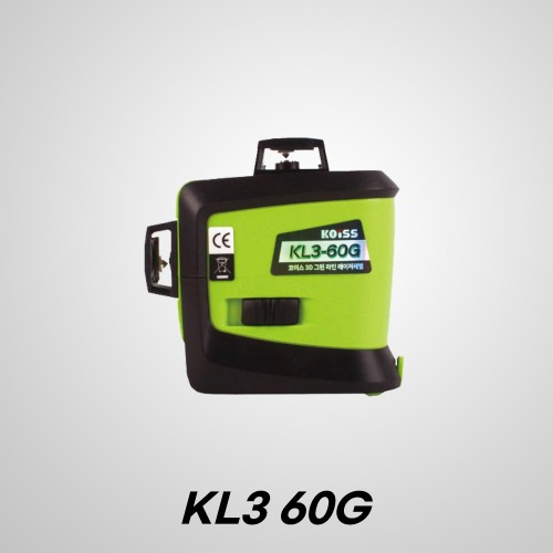 KOISS 3D그린라인 레이저레벨기 KL3-60G/코이스 KL360G 레이저수평기 220,000원