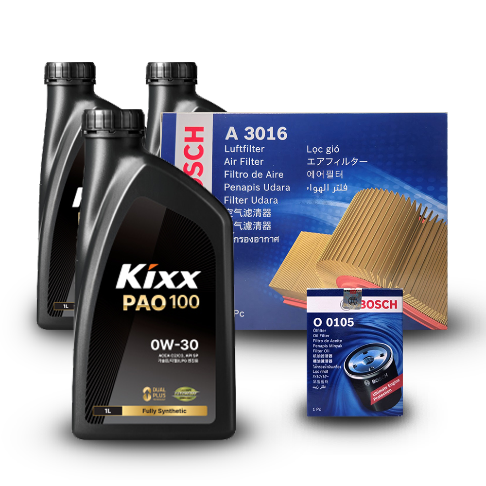 더 뉴 카니발 (YP) 3.3 가솔린 엔진오일세트 킥스 파오100 0W30 (PAO100) (구) 파오1 125,700원