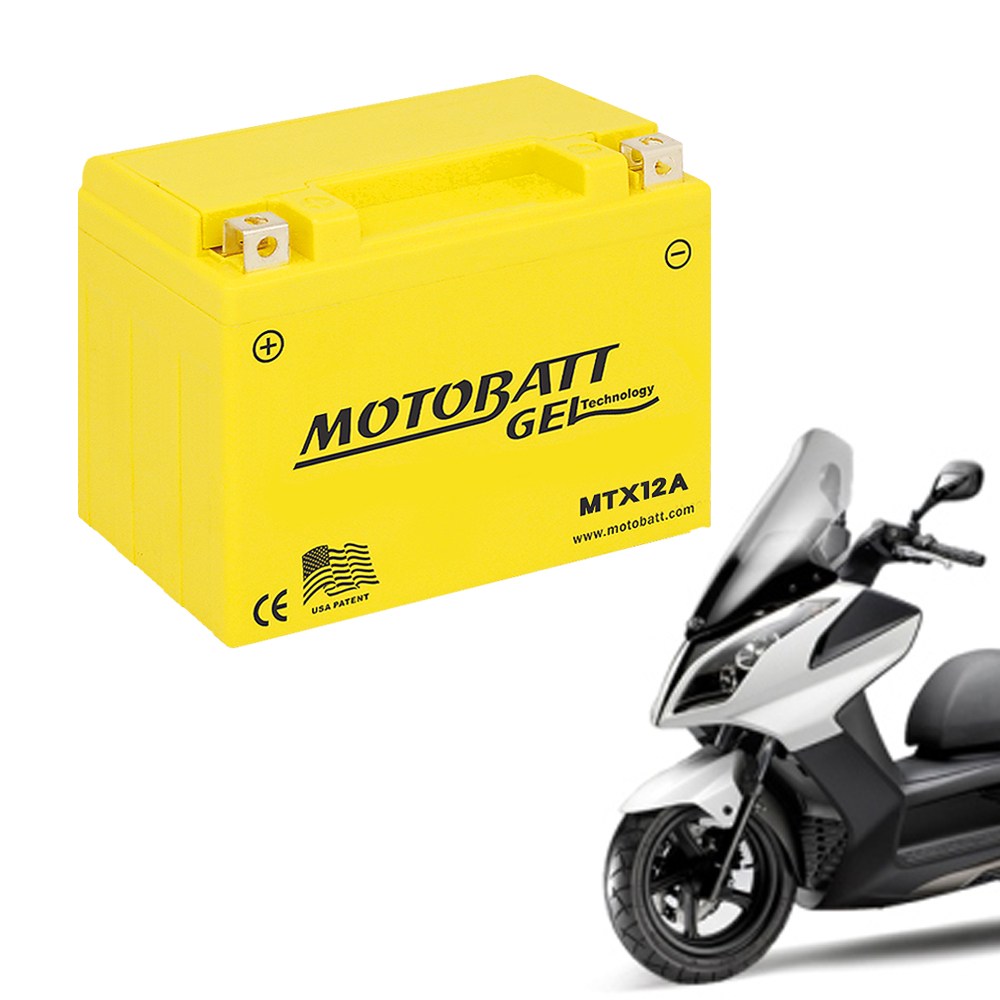 모토뱃젤 오토바이배터리 MTX12 12V 12AH YTX12-BS YTX14-BS 밧데리, 1개, 킴코 다운타운300 72,890원