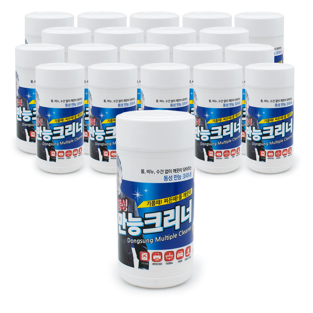 동성크리너 만능크리너 60매, 20개 55,000원