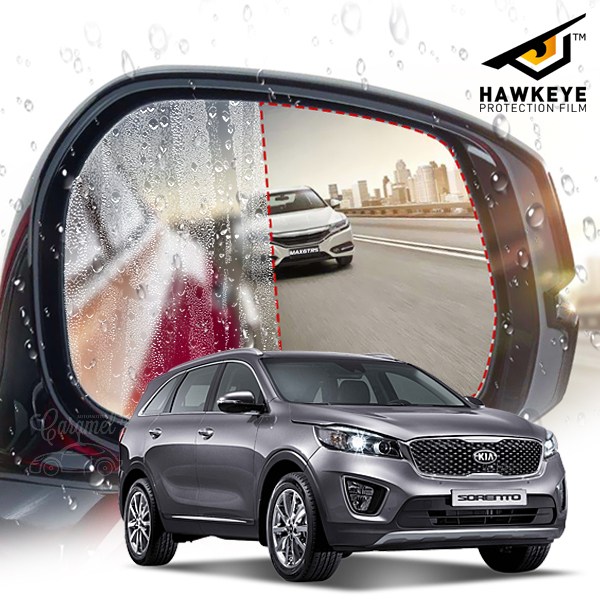 [CARBINI] 올뉴쏘렌토 호환 사이드미러 나노방수 발수코팅필름 빗물 8,800원