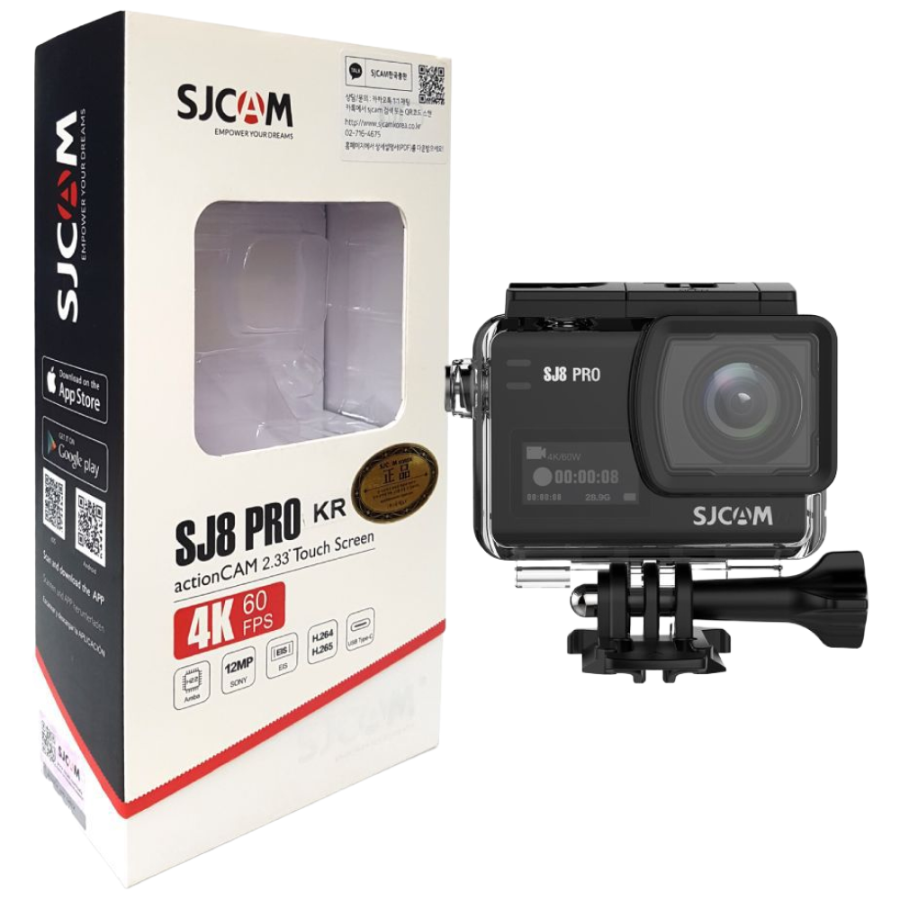 SJCAM SJ8 PRO 액션캠, 블랙(빅패키지) 268,000원