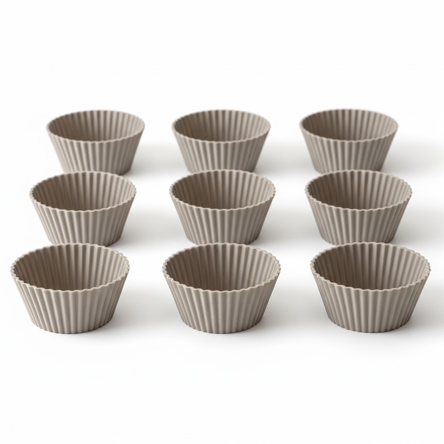 잔디반디 실리콘 도시락 반찬컵 머핀컵 원형 9p 11,000원