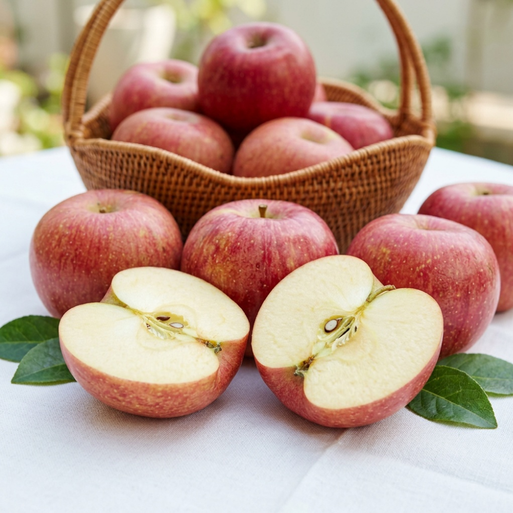 정성농원 선물용 경북 청송 안동 정품 고당도 부사사과, 1박스, 선물용_5kg_대과 60,500원