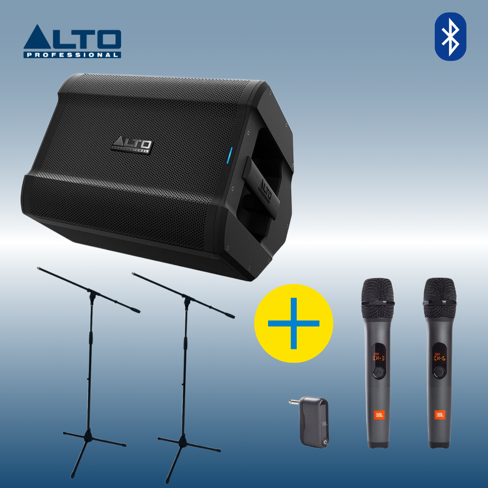 알토 ALTO BUSKER 버스커 블루투스 버스킹스피커 AS3 무선마이크 마이크스탠드 세트 690,000원
