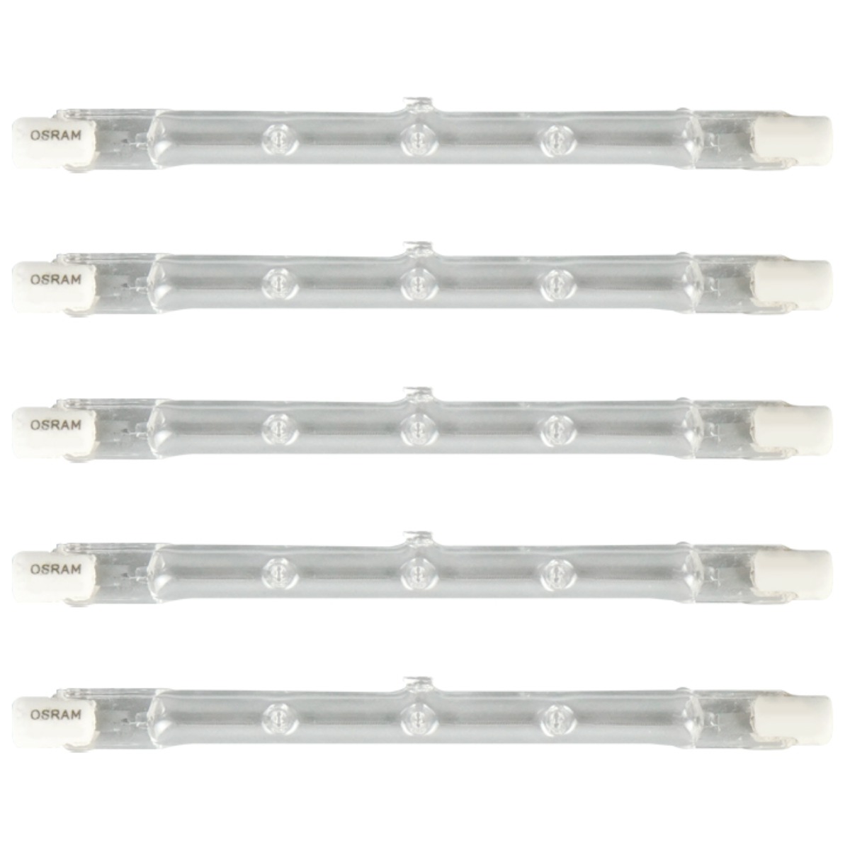 오스람 막대할로겐램프 할로라인 HALOLINE 64706 R7s 118mm 500W, 6개 24,610원